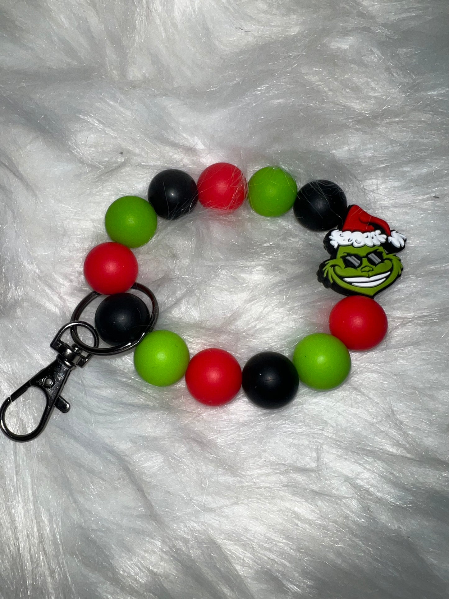 Green man with Sunglasses Wristlet