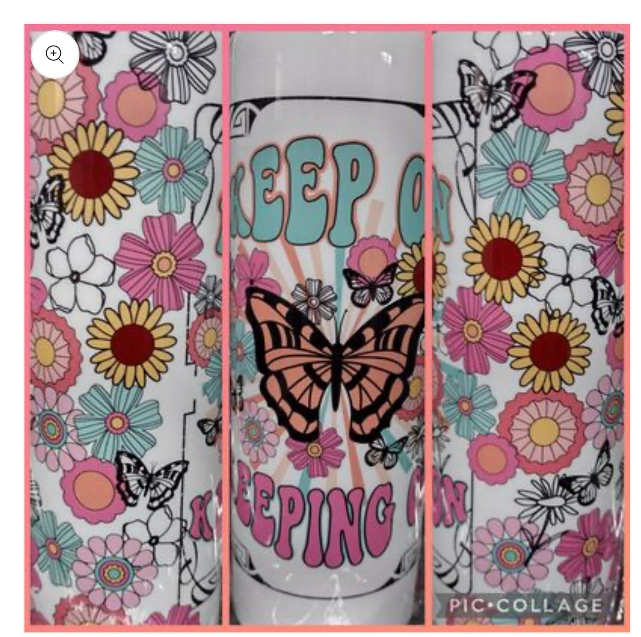 Keep on Keeping on 20oz. Sublimation Tumbler