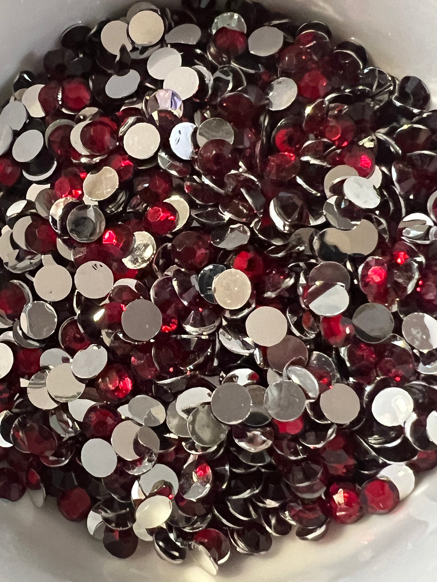 Dk. Slam Silver Back Rhinestones 5mm/ss20