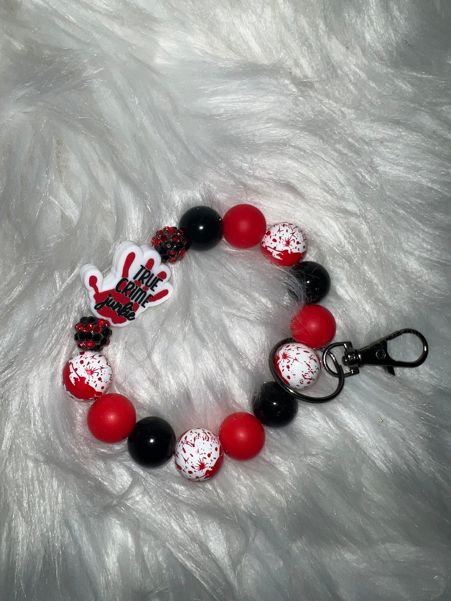 True Crime Junkie Wristlet