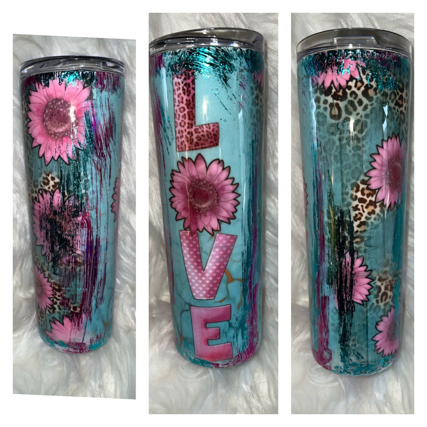 Love Flowers 20oz. Epoxy Tumbler