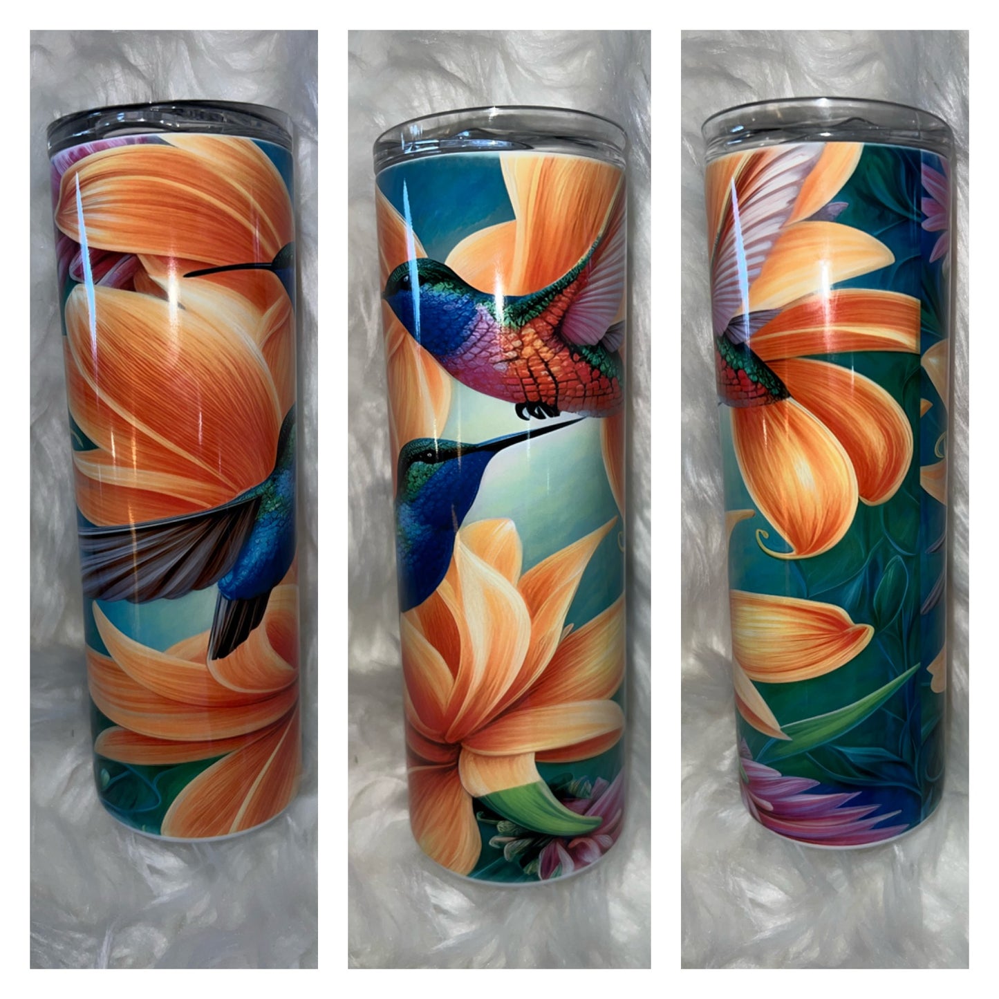Hummingbird 20oz. Sublimation Tumbler