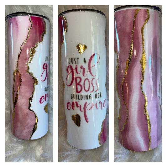 Girl Boss 20oz. Epoxy Tumbler