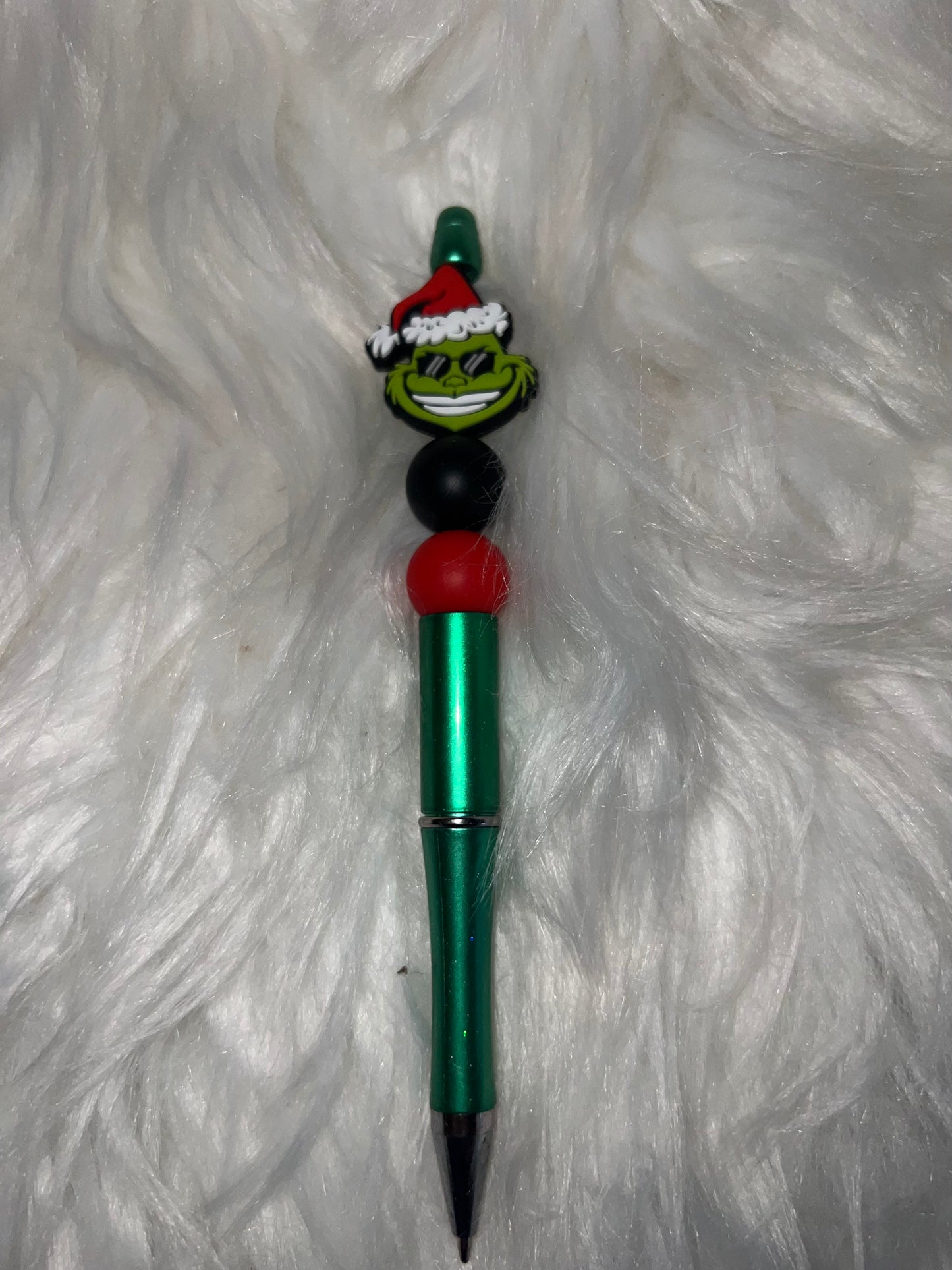 Green man with Sunglasses Beaded Pen