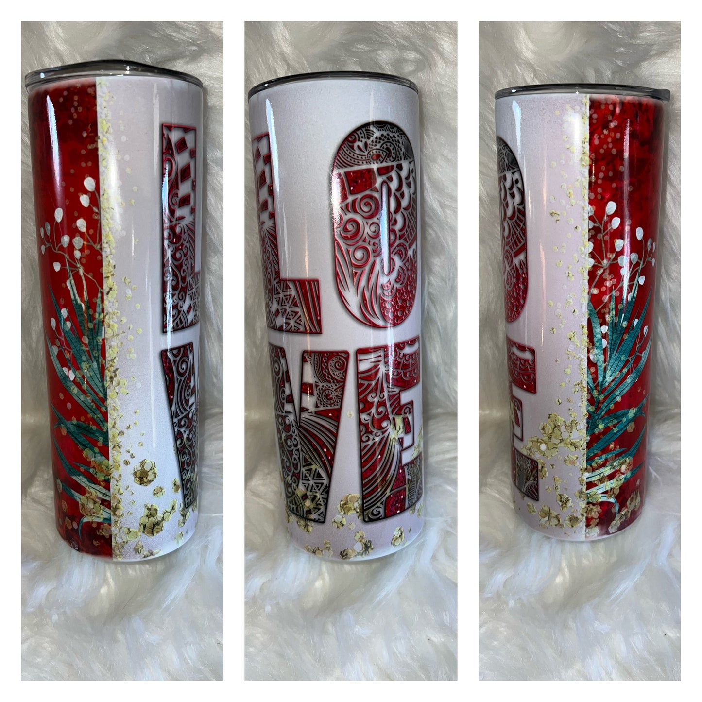 LOVE 20oz. Sublimation Tumbler