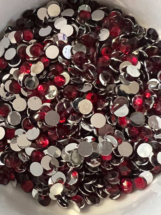 Dk. Slam Silver Back Rhinestones4mm/ss16