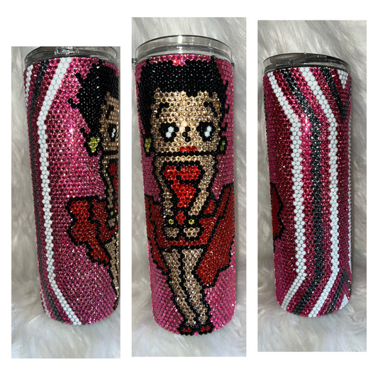 Bet boo 20oz. Rhinestone Tumbler