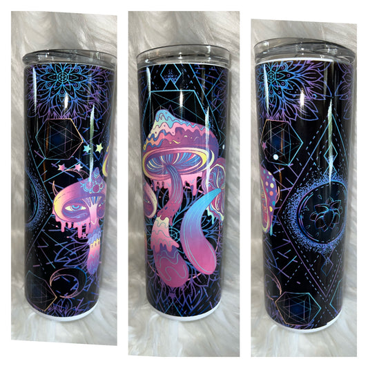 Mushrooms 20oz. Sublimation Tumbler