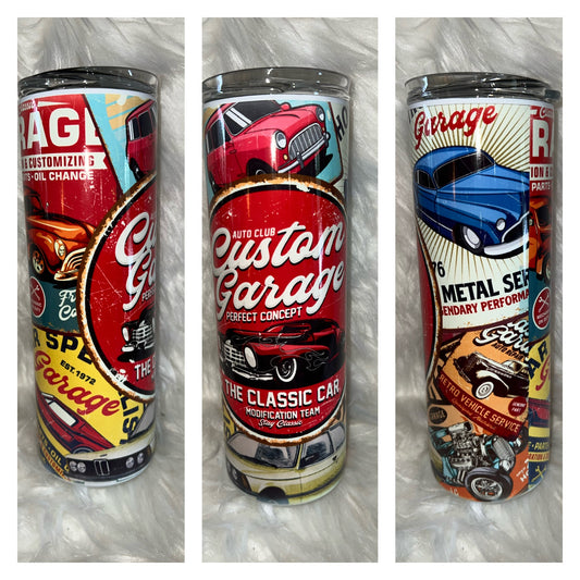 Custom Garage 20oz. Sublimation Tumbler